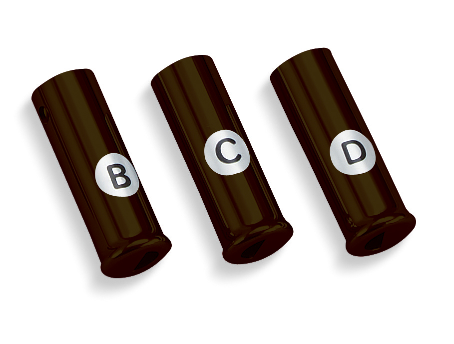 三味線調子笛(B・C・D調)